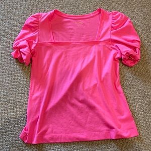 Lilly pulitzer pink top size medium